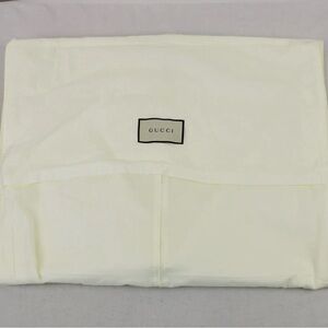 Gucci Wardrobe Org Cotton Extra Long Cream Zippered Unisex Garment Bag 25" x 82"
